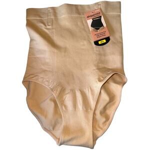 Shapermint High Waist Snatching Shape Panty Tummy Control Nude Seamless M/L NEW!